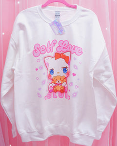 Self Love Kitty Club Sweatshirt [Made to Order]