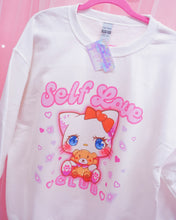 Load image into Gallery viewer, Self Love Kitty Club Sweatshirt [Made to Order]