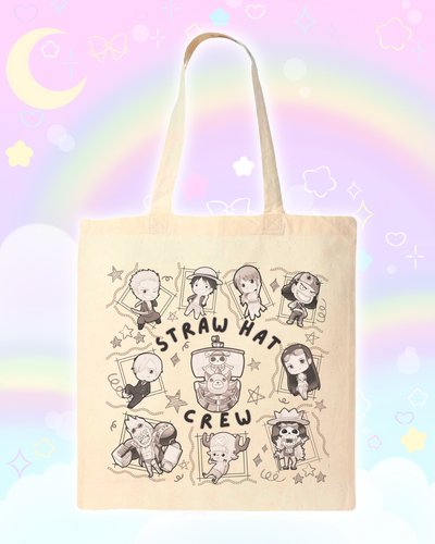 Straw Hat Crew Tote Bag
