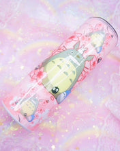 Load image into Gallery viewer, Totoro Cherry Blossom 20oz Stainless Steel Tumbler