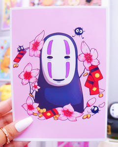 Noface Art Print