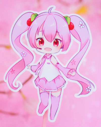 Mike Cherry Blossom Sticker