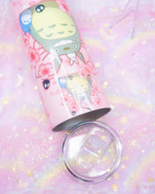 Load image into Gallery viewer, Totoro Cherry Blossom 20oz Stainless Steel Tumbler