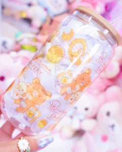 Kuma Bakery Glass Can 16oz