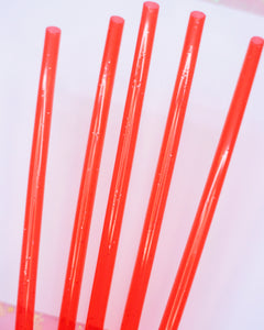Kawaii Reusable Plastic Straws