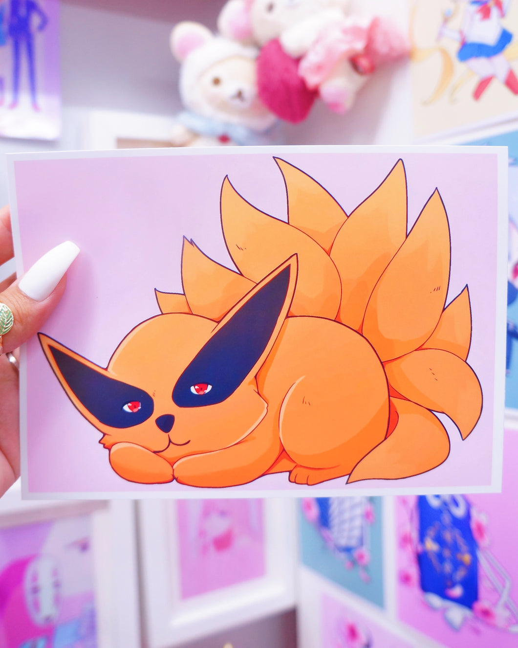 Kurama Art Print