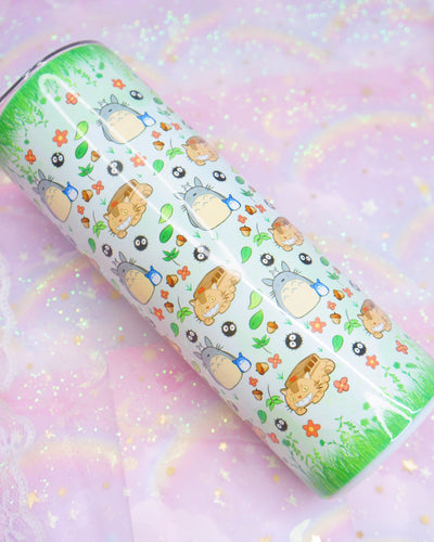 Toro and Cat 20oz Stainless Steel Tumbler