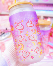 Load image into Gallery viewer, Magical Bunny Glasscan Cup 16oz [Made to Order]