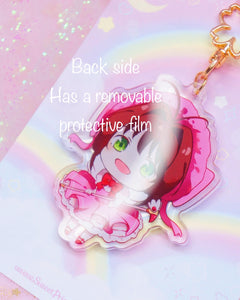 Sakura Magical Girl Acrylic Keychain