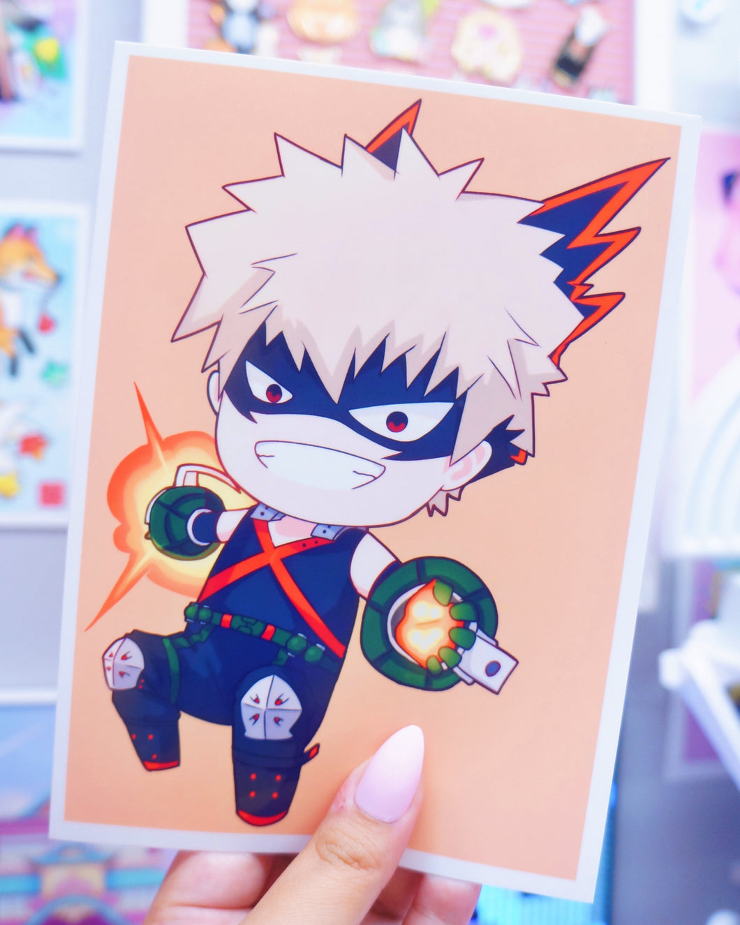 Bakugo Art Print