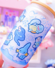 Load image into Gallery viewer, Pokemon Starters Glass Can 16oz  [Made to Order]