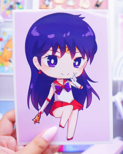 Sailor Mars Art Print