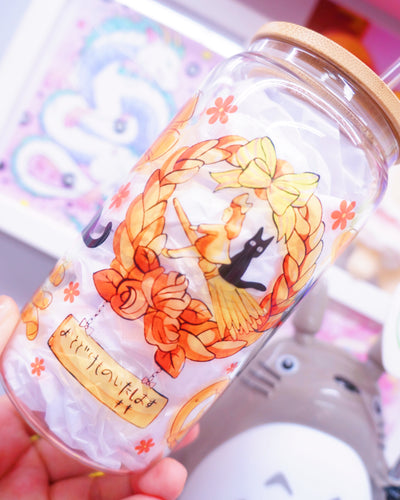 Jiji Pastry Glass Can 16oz