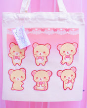 Load image into Gallery viewer, Yellow Kuma Tote Bag