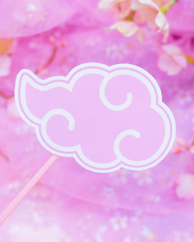 Pink Cloud Sticker