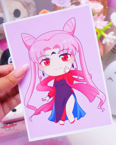 Black Lady Art Print