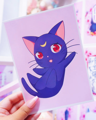 Luna Art Print