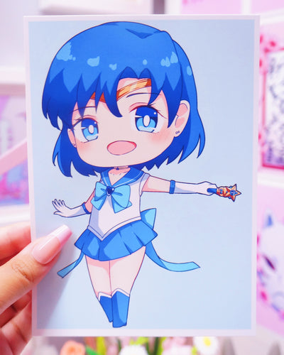 Sailor Mercury Art Print